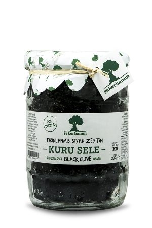 AZ TUZLU KURU SELE ZEYTİNİ 300GR