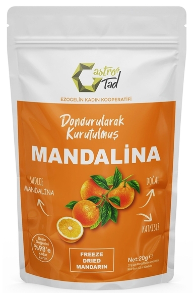 Dondurularak Kurutulmuş Mandalina 20G