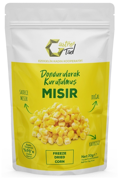 Dondurularak Kurutulmuş Mısır 20G