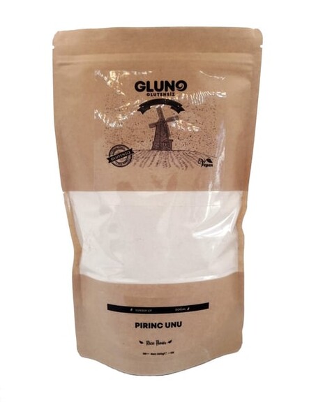 GLUNO GLUTENSİZ PİRİNÇ UNU 500 GR