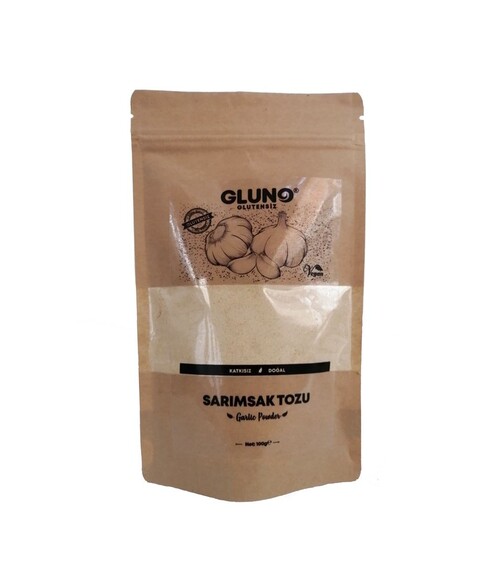 GLUNO GLUTENSİZ SARIMSAK TOZU 100 GR