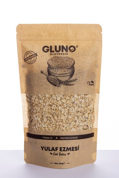 GLUNO GLUTENSİZ YULAF EZMESİ 400 GR