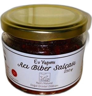 Nebs Naturel Acı Biber Salçası 250GR