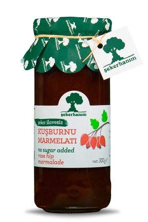 ŞEKER İLAVESİZ KUŞBURNU MARMELATI 300GR