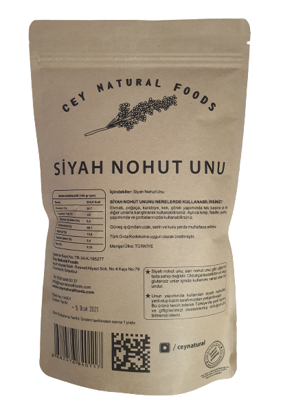 Siyah Nohut Unu 500 gr