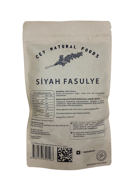 Siyah Fasulye 500 gr